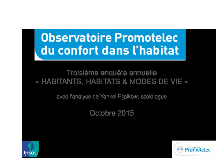 2015 10-05 – 3eme enquete habitants habitats et modes de vies